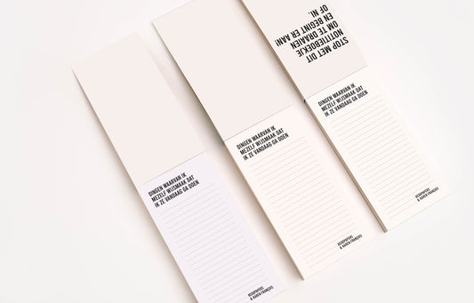 Notepad for professional procrastinators