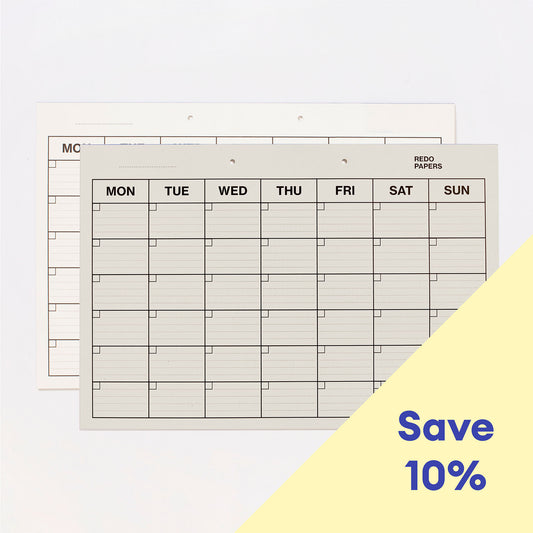 Monthly Planner: Duo Pack