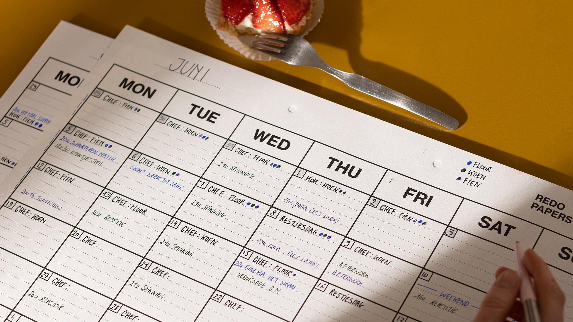 Redopapers - Monthly Planner