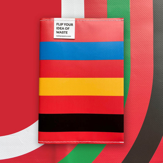 Notebook Color Trails Red