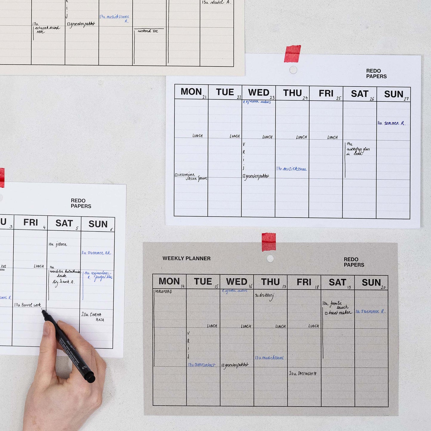 Weekly + Monthly Planner: Duo Pack