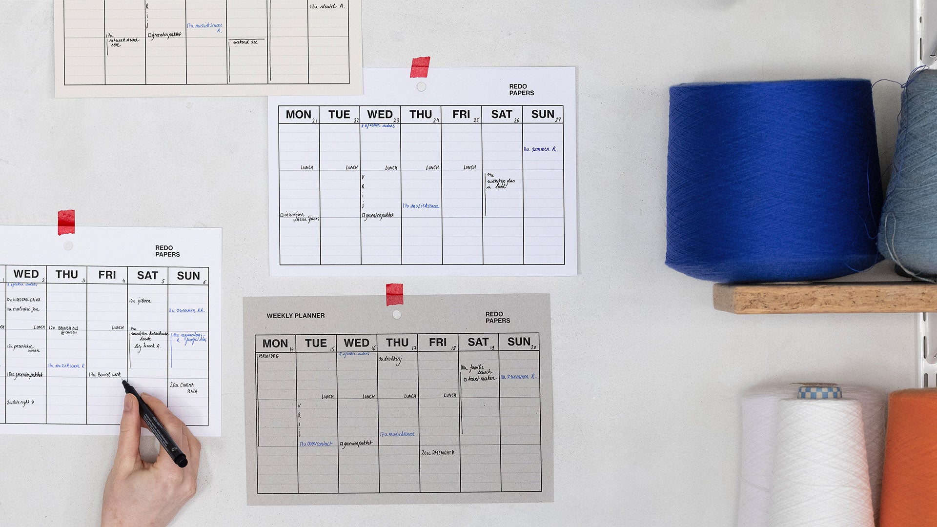 Redopapers - Weekly Planner