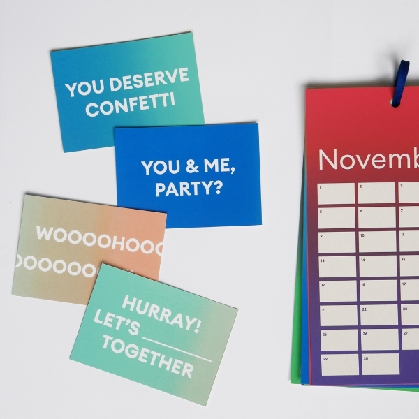 Birthday Cards (set of 4)