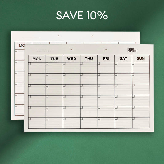 Monthly Planner: Duo Pack