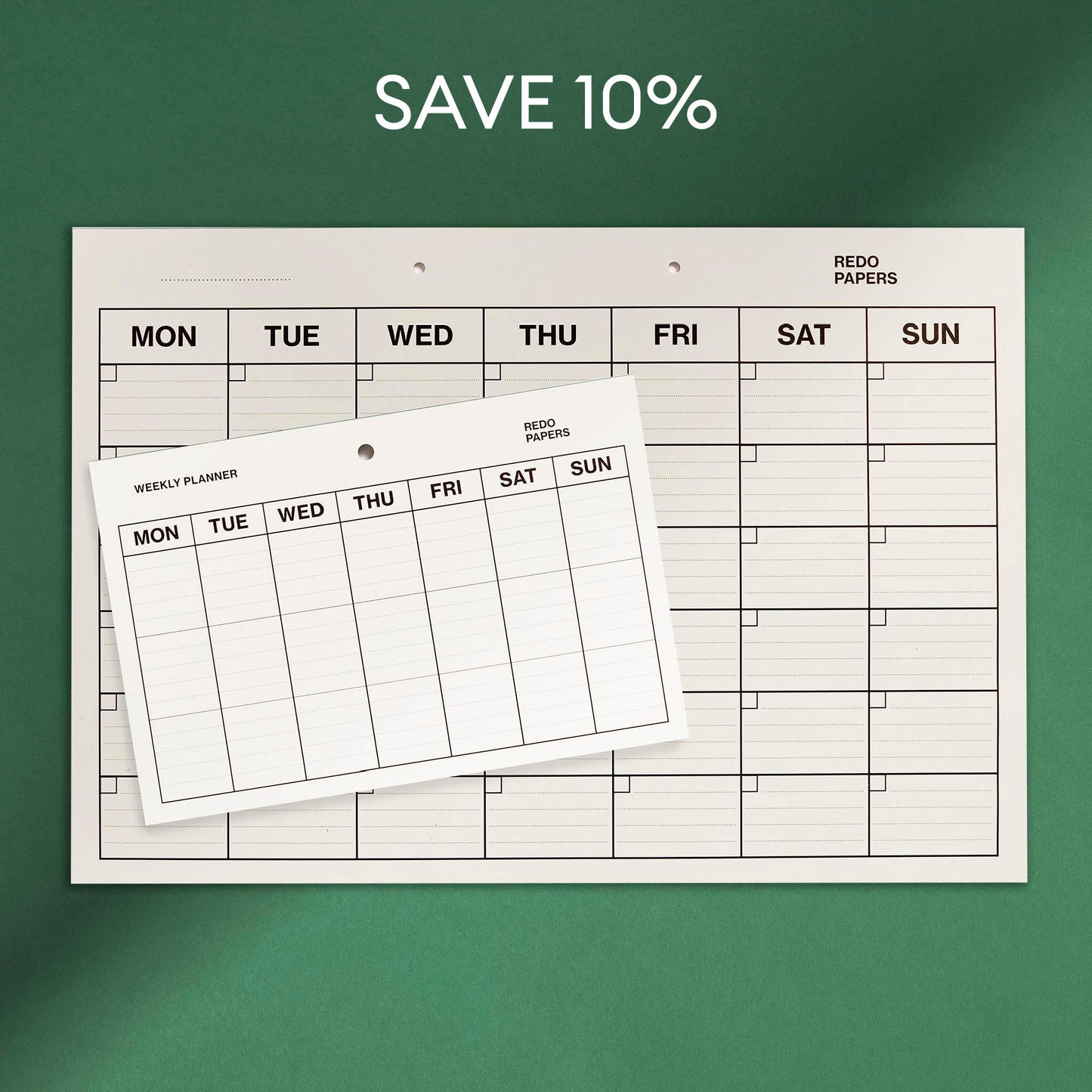 Weekly + Monthly Planner: Duo Pack