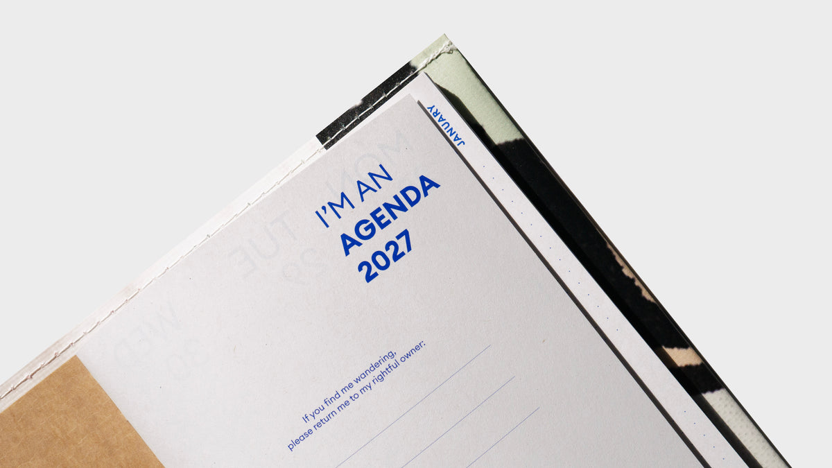 Schoolagenda: Fluo Markeerpotloden set & Maandplanner Bundel