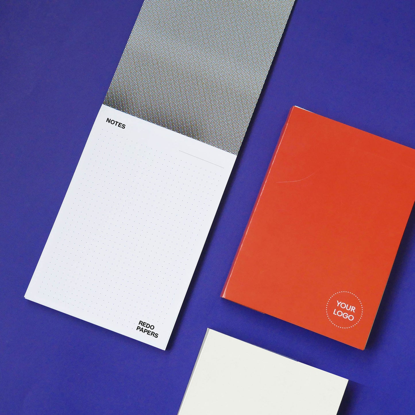 Notitieblok met gepersonaliseerde cover
