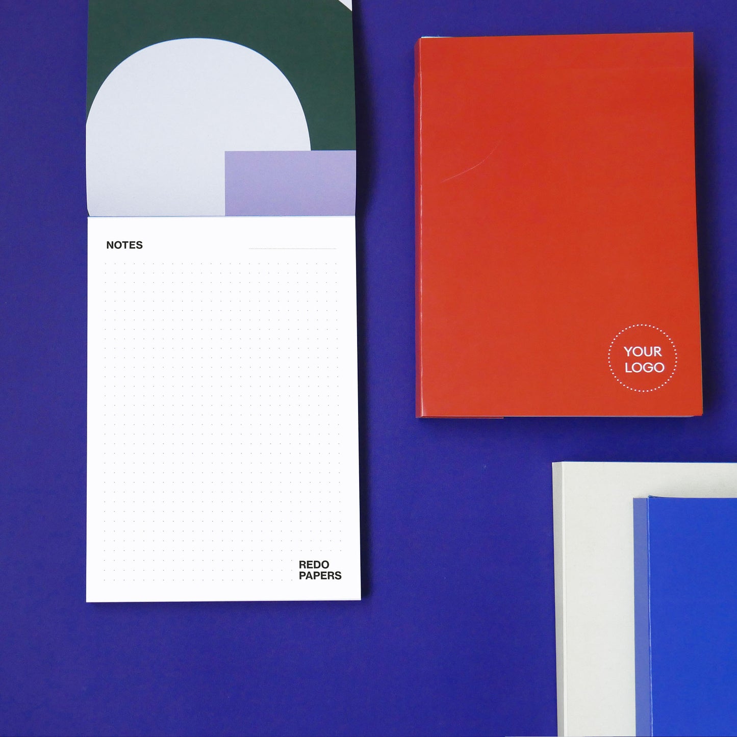 Notitieblok met gepersonaliseerde cover