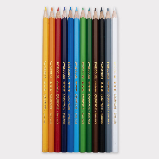 Swisscolor Pencil Set - 12 pieces