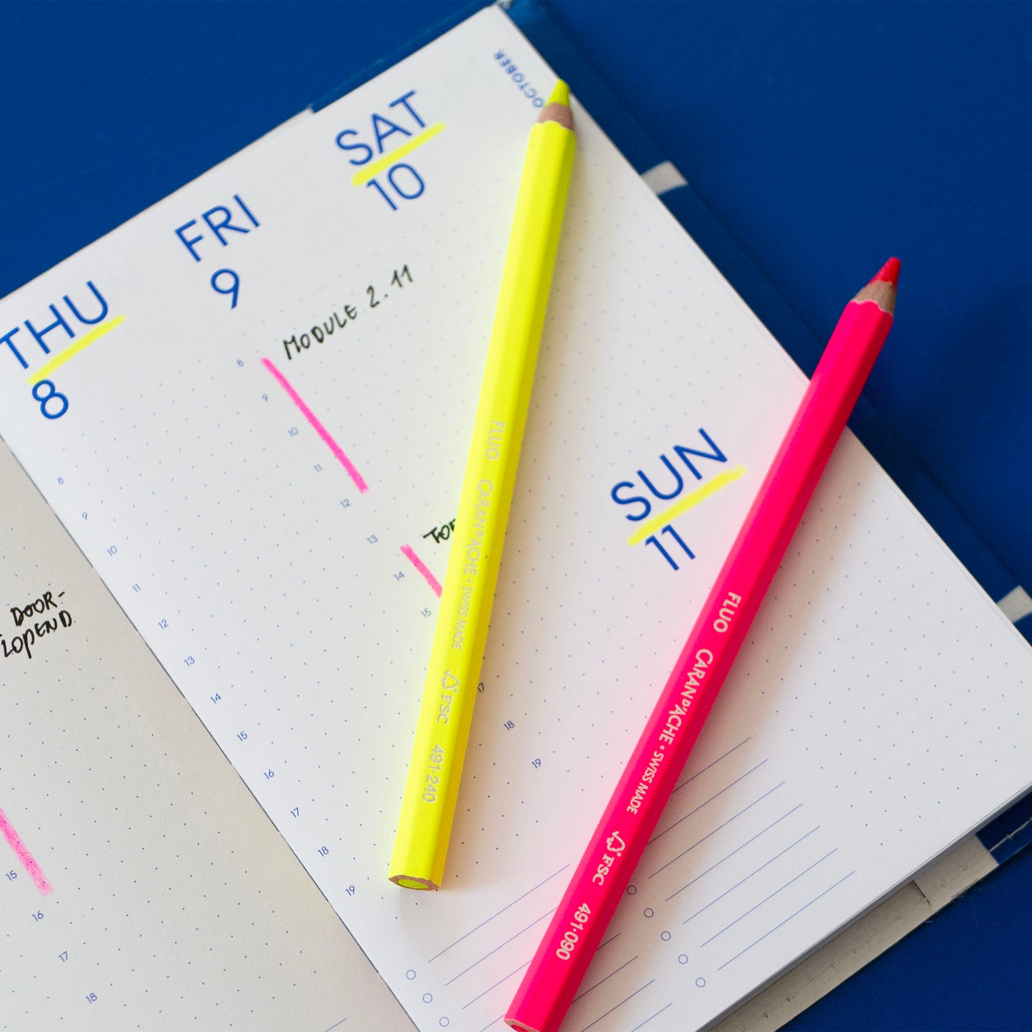 Fluo Highlighter Pencil set - Caran d'Ache