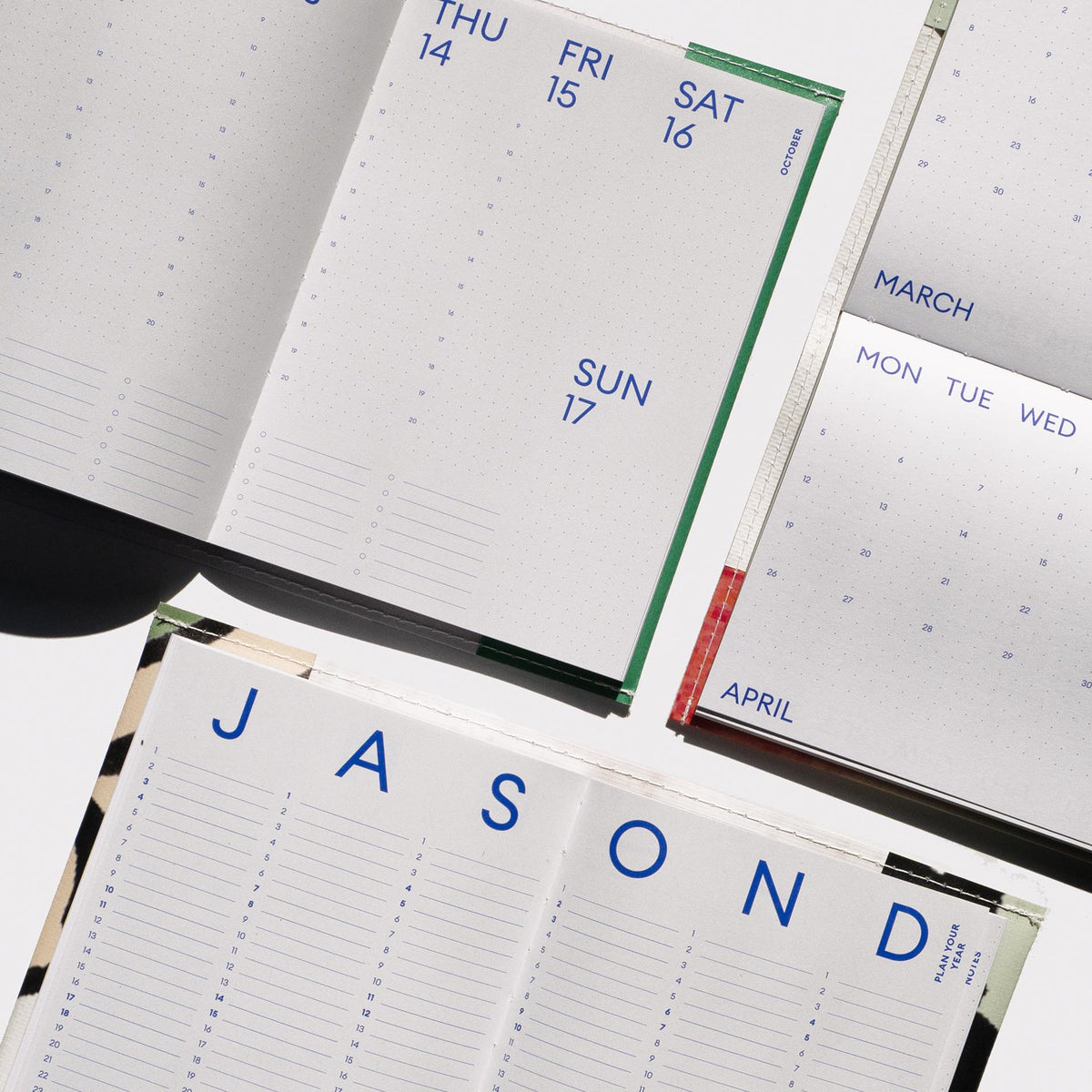 Detailfoto van de Agenda 2027 van Redopapers