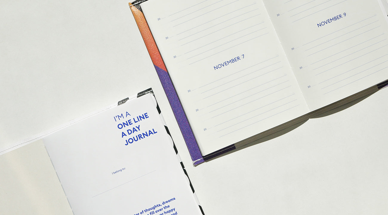 Gift Set #5: One Line a Day Journal + Blocnote