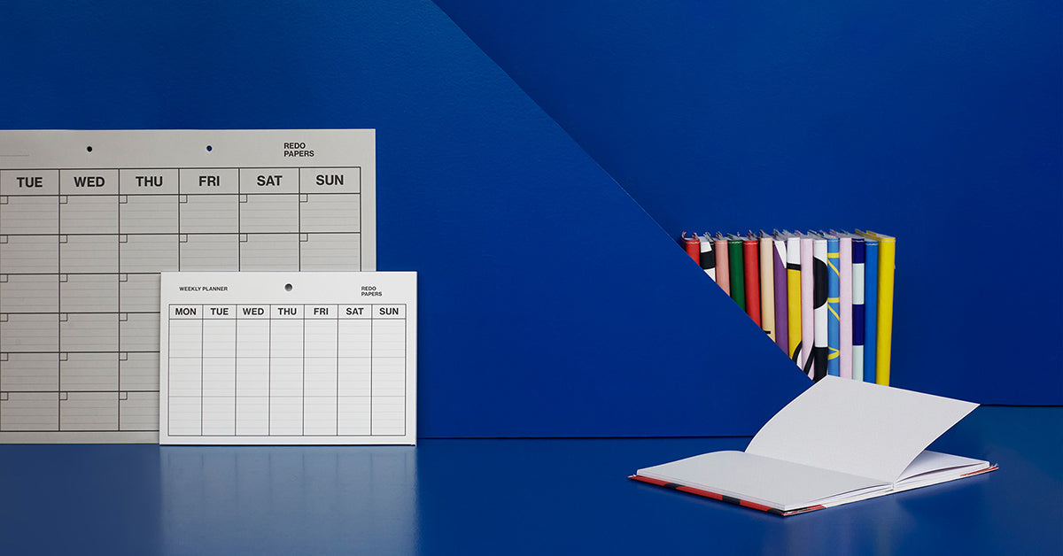 Upcycled planners & notebooks | Handmade in Belgium | Redopapers