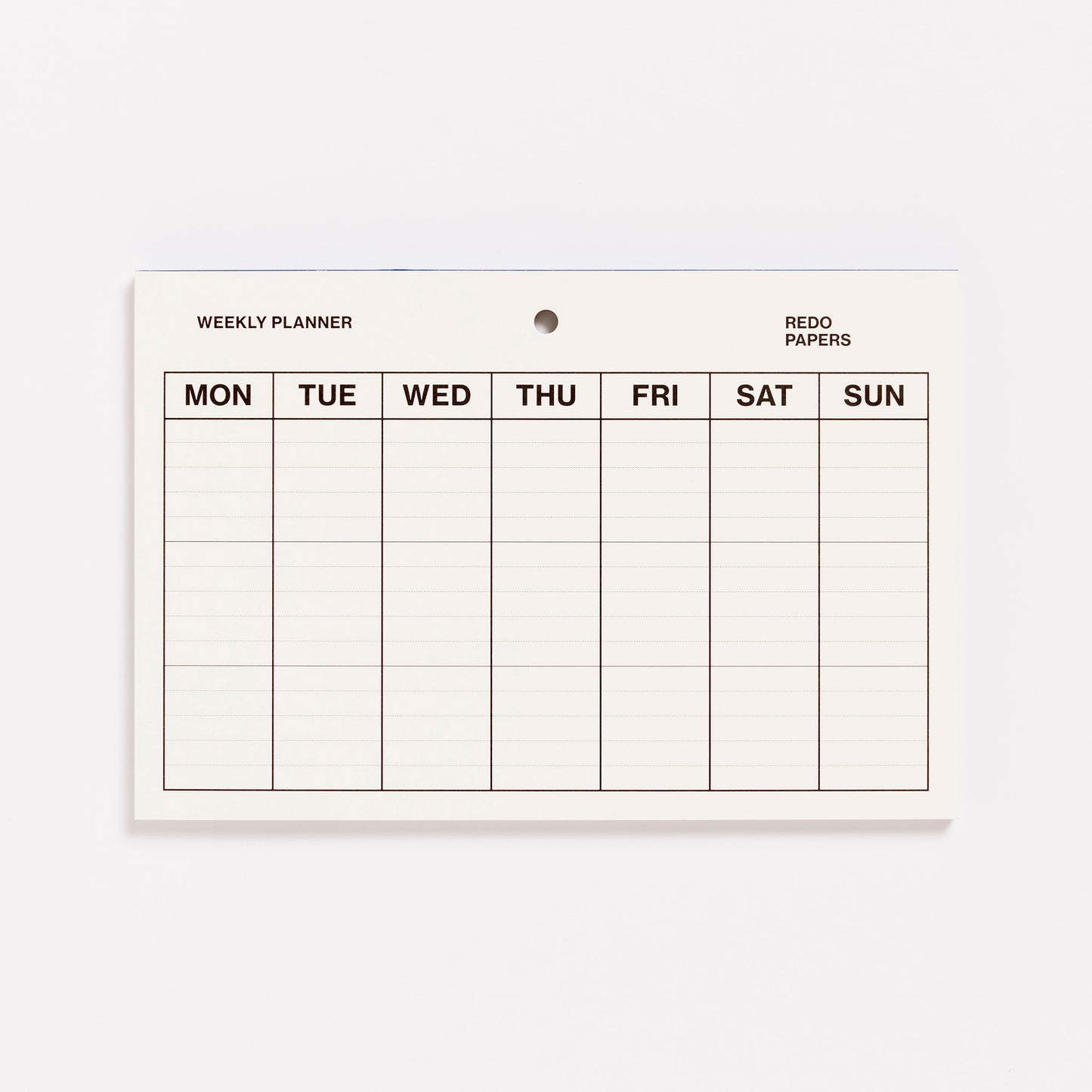 Weekplanner op maat